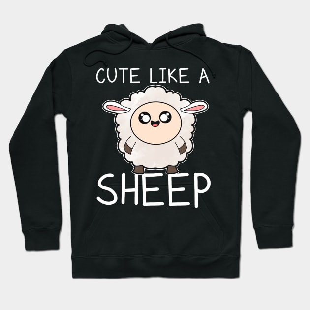 Cute Sheep Hoodie by Imutobi